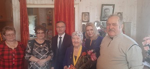 Жительница поселения отметила 95-летний юбилей