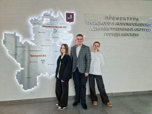 Депутат муниципального округа Вороново принял участие в ротации Молодежной палаты района Вороново.
