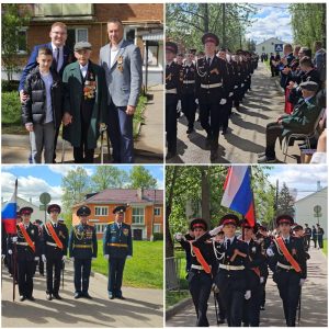 Парад в честь ветерана Великой Отечественной войны прошел в с. Кленово .