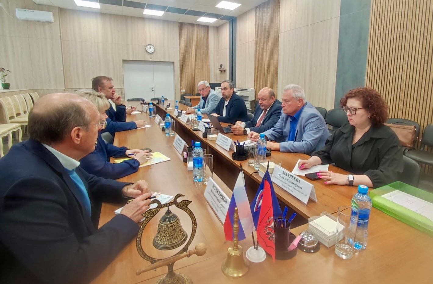Глава муниципального округа Вороново принял участие в рабочей встрече