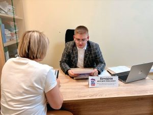 Депутат муниципального округа Вороново провел прием граждан.
