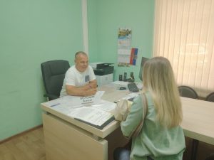Депутат муниципального округа Вороново  провел прием граждан.