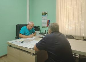 Глава муниципального округа Вороново         Е.П. Царевский провел очередной прием граждан.