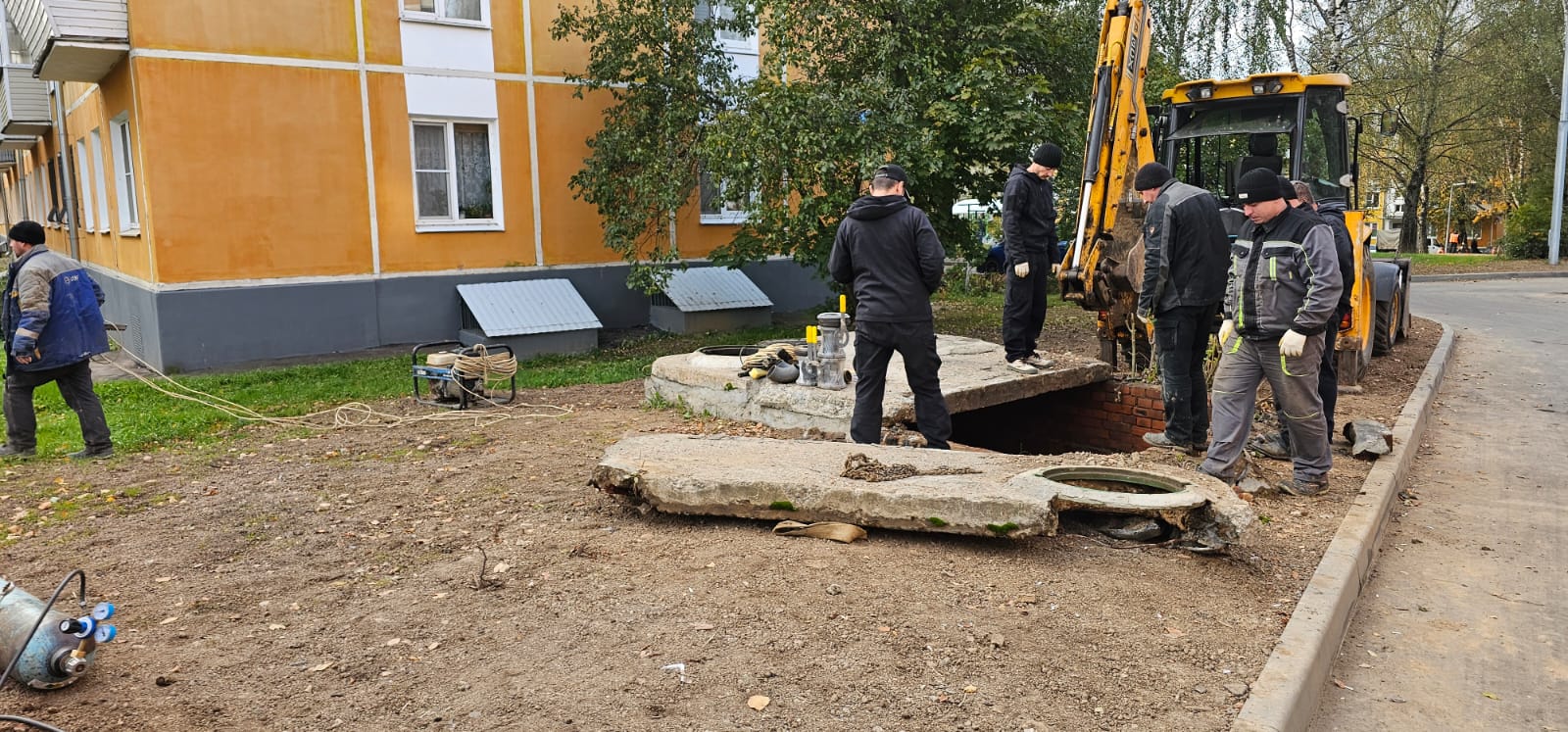 В посёлке дома отдыха Вороново завершён ремонт инженерных сетей