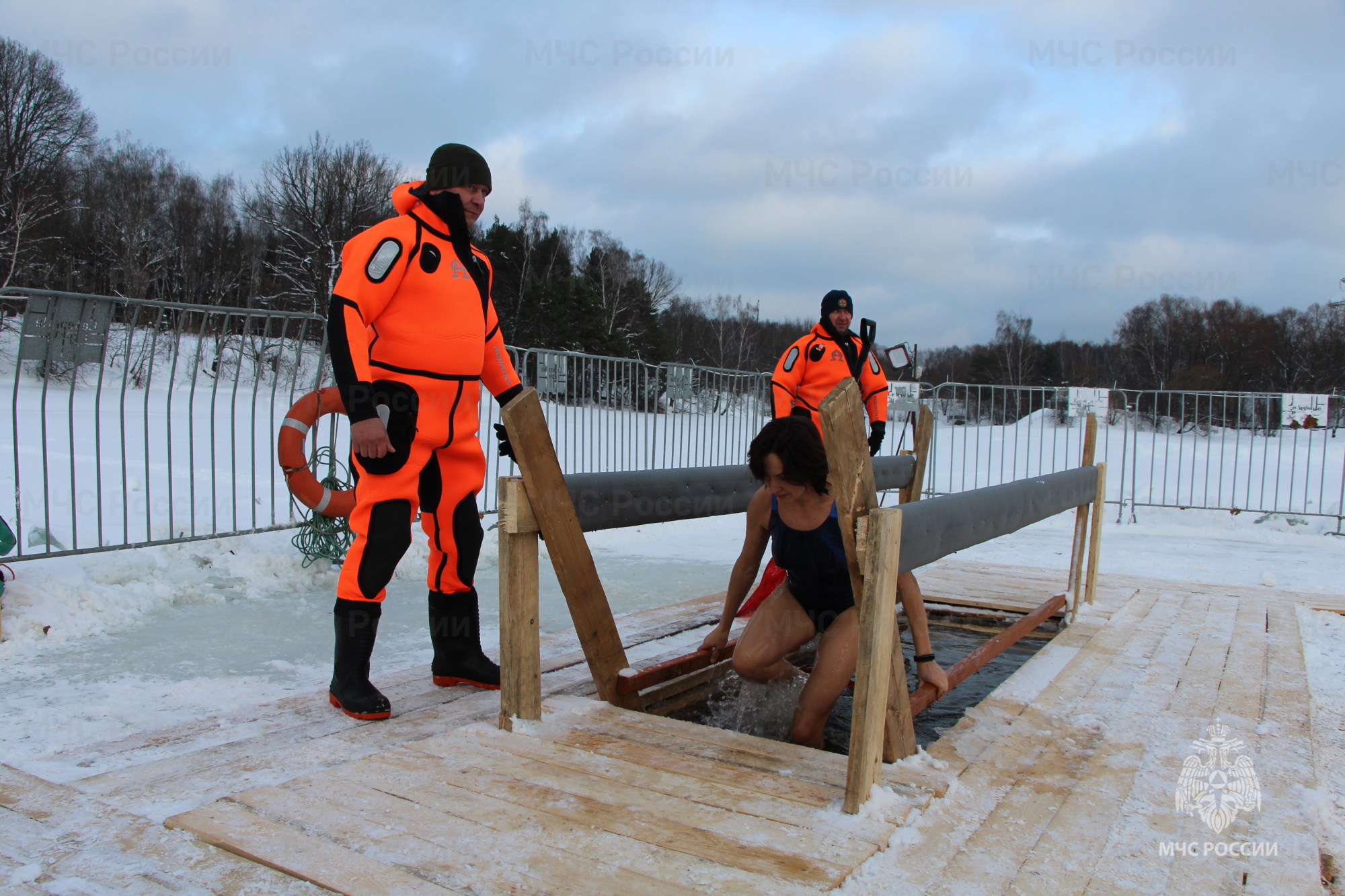 Безопасность в период Крещенских купаний