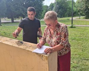 Депутат Галина Лушина приняла участие в комиссии по приёмке выполненных работ по капитальному ремонту в Рогово