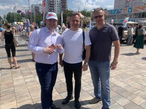 Депутаты Совета депутатов МО Вороновское приняли участие в историческом фестивале.