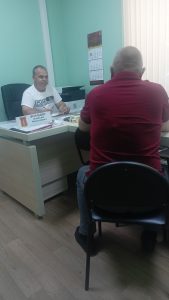 Прием граждан провел депутат Совета депутатов МО Вороново.