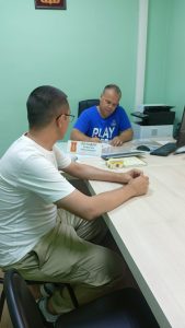 Депутат Совета депутатов МО Вороново провел прием граждан.